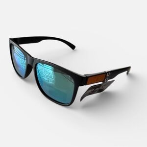 True Religion Black and Blue Wearable Glasses New orange logo and UV Protection